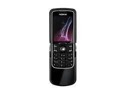 Nokia 8600 Luna, Czarna, Rozsuwana