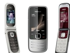 Nokia 7020, Srebrna, Czarna, Otwarta