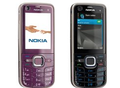 Nokia 6220, Bordowa, Czarna