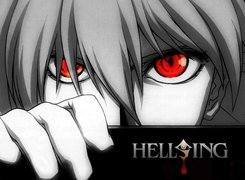 Hellsing, Czerwone, Oczy