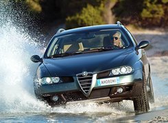 Przód, Alfa Romeo Crosswagon, Kierowca