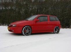 Alfa Romeo 145, Alufelgi, Śnieg
