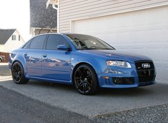 Audi, RS4, Czarne, Felgi