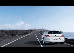 Tył, VW Scirocco, Reklama