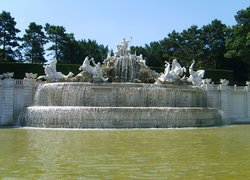 Fontanna, Neptuna, Park Schönbrunn
