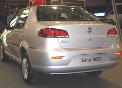 Tył, Fiat Siena