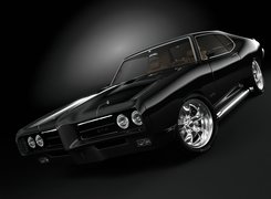 Klasyk, Czarny, Pontiac GTO