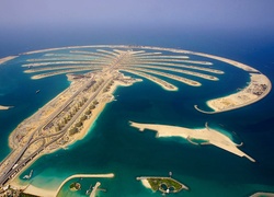 Zjednoczone Emiraty Arabskie, Dubaj, Sztuczna wyspa, Wyspa Palmowa, Palma Jumeirah, Dżamira