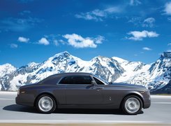 Rolls-Royce Phantom Coupe, Góry, Droga
