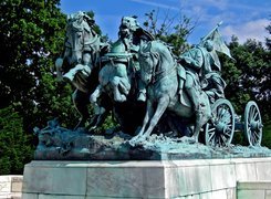 Waszyngton, Pomnik, Generała, Ulyssesa, Granta