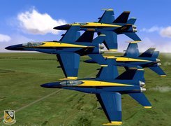 Blue Angels, Boeing, F/A 18, Hornet