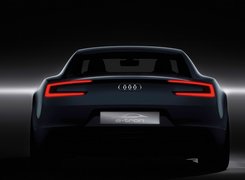 Concept, Audi e-Tron, Lampy, Neonowe