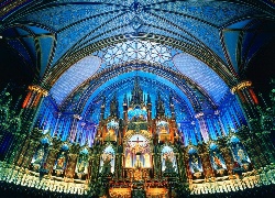 Bazylika, Notre, Dame, Montreal, Kanada