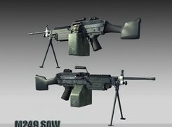 M249 SAW, Grafika