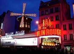 Paryż, Kabaret, Moulin Rouge
