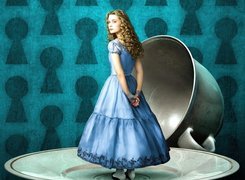 Alicja w Krainie Czarów, Alice in Wonderland, Aktorka, Mia Wasikowska, Filiżanka