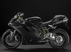 Czarne, Ducati 848, Aluminiowy, Wahacz