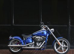 Niebieski, Harley Davidson Softail Rocker C