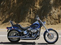 Chopper, Harley Davidson Softail Custom 
