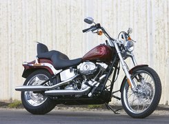 Harley Davidson Softail Custom, Stalowa, Rama