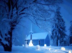 Kościół, Pokrywa, Śnieżna