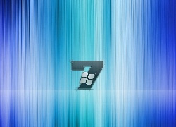 Windows 7, Niebieskie, Paski