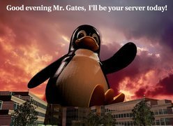 Linux, Potężny, Pingwin