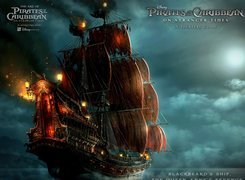 Piraci z Karaibów, Statek, Czarnobrodego