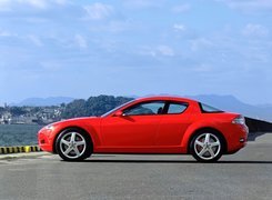 Mazda, Czerwona, Rx-8