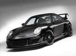 Czarne, Porsche 911, Gemballa