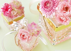 Kwiaty, Pudełeczka, Biżuteria
