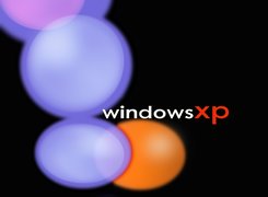 Windows, XP, Niebieskie, Pomarańczowe, Kule