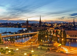 Sztokholm, Wieczór