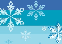 Płatki, Śniegu, Tekstura