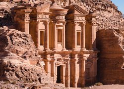 Skała, Świątynia, Ad-Dajr, Petra, Jordania