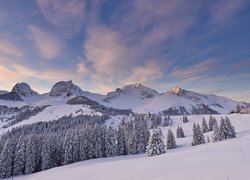 Alpy Berneńskie zimą