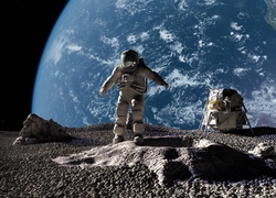 Astronauta, Planeta, Kosmos