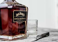 Butelka whisky Jack Daniels