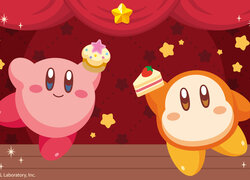 Ciasteczkowe postacie z gry Kirby