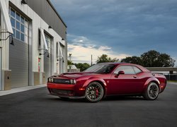 Czerwony, Dodge Challenger SRT Hellcat Widebody, 2018