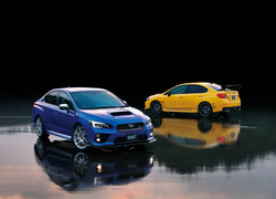 Niebieski, Żółty, Subaru Impreza WRX STI S207 Limited Edition, 2016