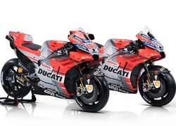 Dwa motocykle Ducati Desmosedici GP18