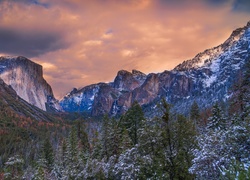 El Capitan – formacja skalna w dolinie Yosemite Valley w Kalifornii