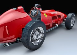 Czerwone, Ferrari 375, 1952, Zabytkowy
