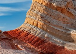 Formacja skalna, White Pocket, Skała, Vermilion Cliffs National Monument, Pomnik narodowy, Arizona, Stany Zjednoczone