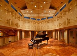 Wnętrze, Fortepian, Studio nagrań