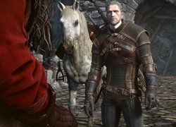 Geralt z Rivii - postać z gry Wiedźmin 3