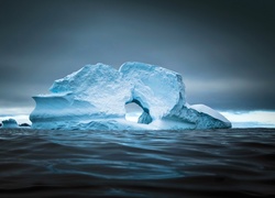 Góra lodowa, Morze