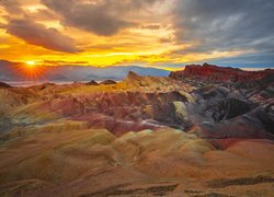 Skały, Góry, Park Narodowy Doliny Śmierci, Park Narodowy Death Valley, Kalifornia, Stany Zjednoczone