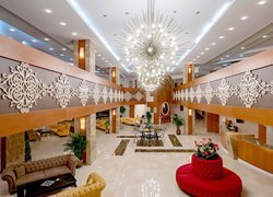 Wnętrze, Hotel, Hol, Recepcja, Euphoria Hotel Tekirova, Kemer, Turcja